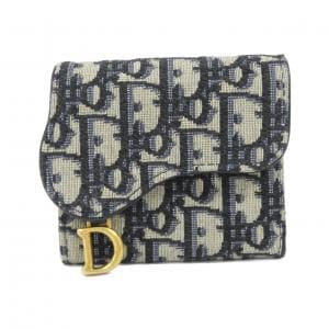 クリスチャンディオール DIOR OBLIQUE サドル ロータス ウォレット S5652CTZQ 財布