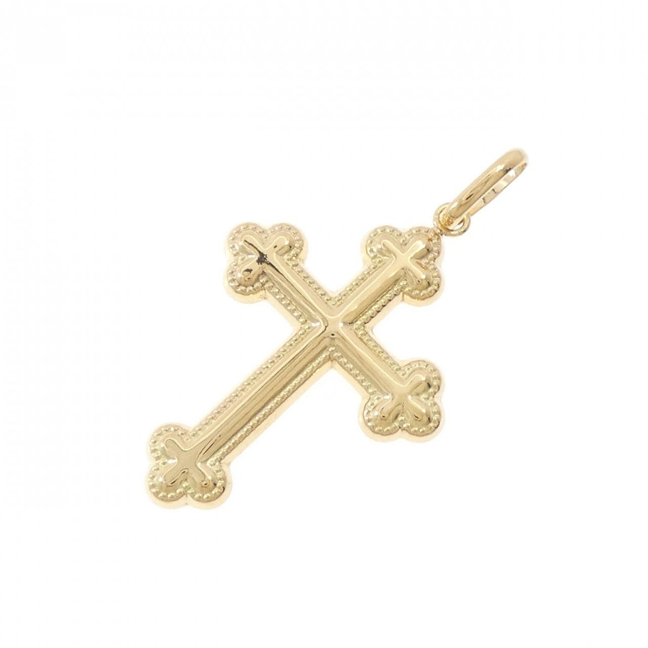 【新品】K18YG クロス  ペンダント