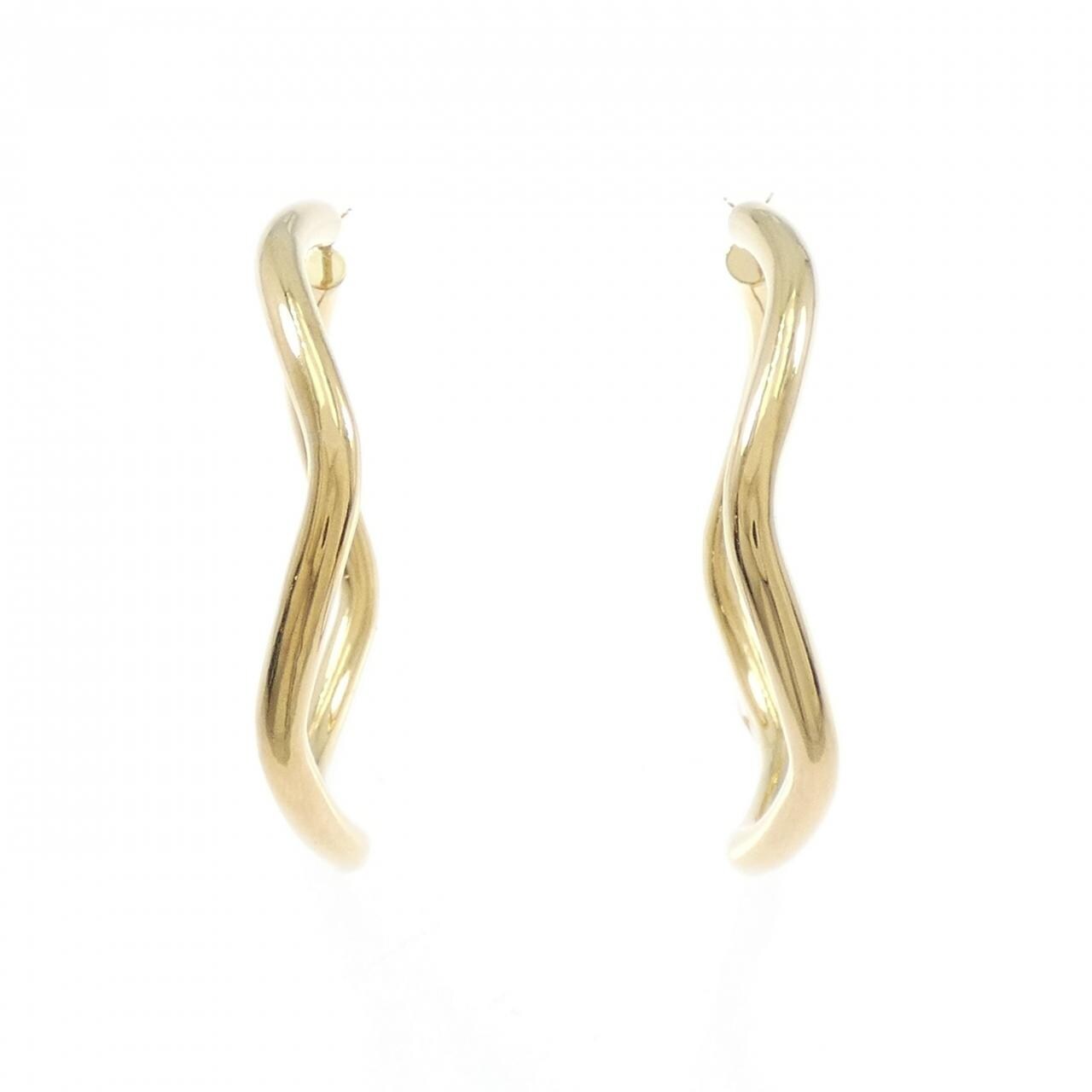 [新品] K18YG 耳环