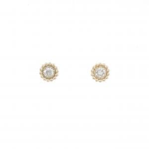 【リメイク】K10YG ダイヤモンド ピアス 0.14CT
