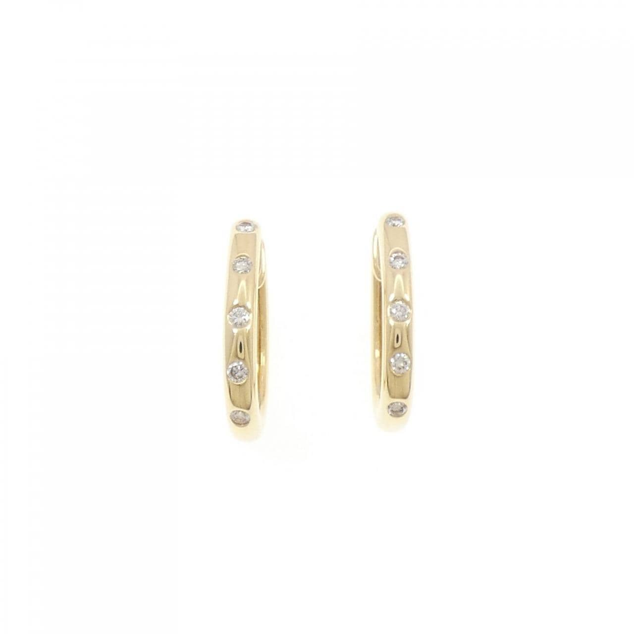 750YG ダイヤモンド ピアス 0.30CT