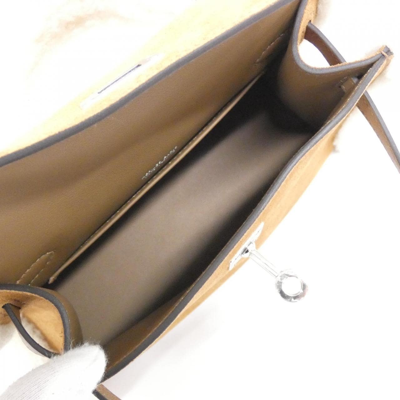 【未使用品】エルメス ミニ ケリー プラッシュ MINI 084115CK バッグ