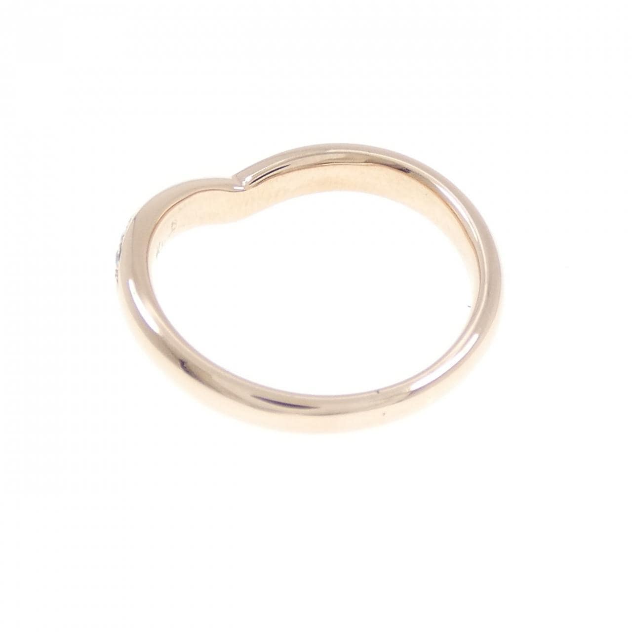 K18PG ダイヤモンド リング 0.105CT