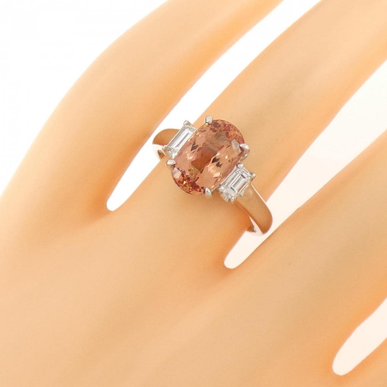 PT900 インペリアルトパーズ リング 3.07CT