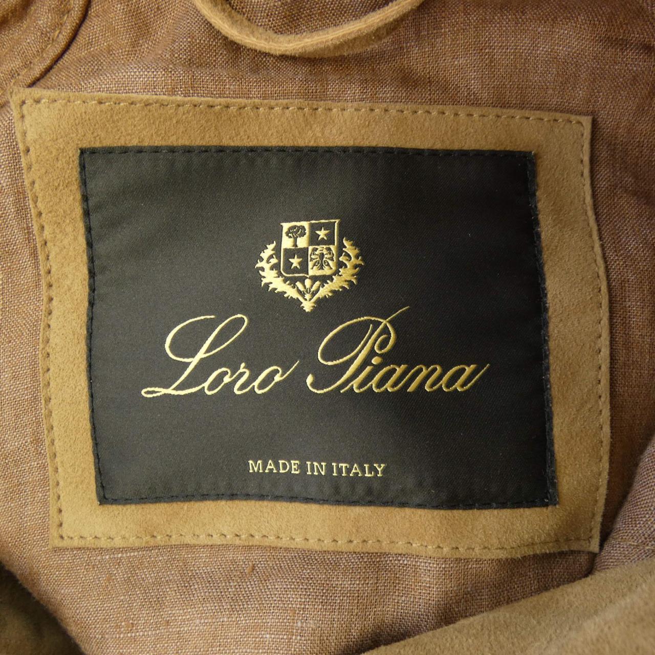 ロロピアーナ Loro Piana ノバックボンバージャケット FAQ4127 レザージャケット