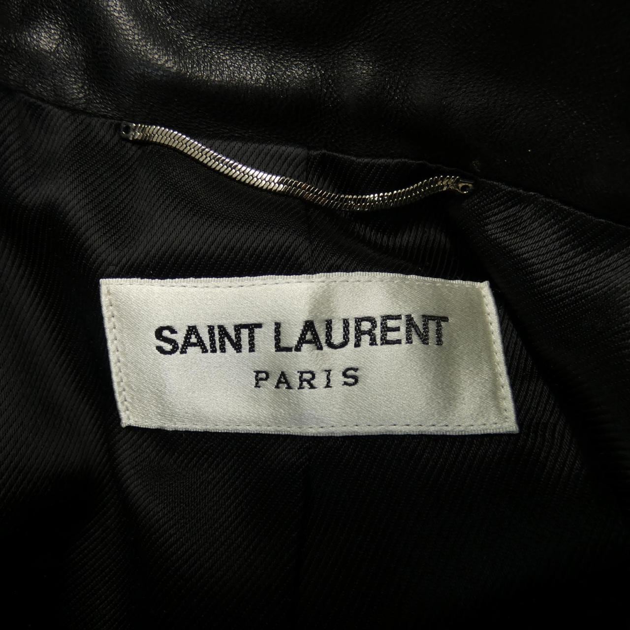 サンローラン SAINT LAURENT 362239 Y5YA1 レザーライダースジャケット