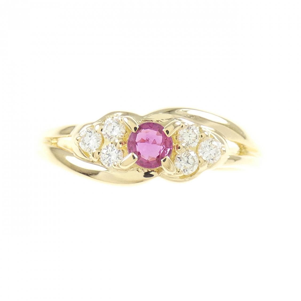 ポーラ ルビー リング 0.13CT
