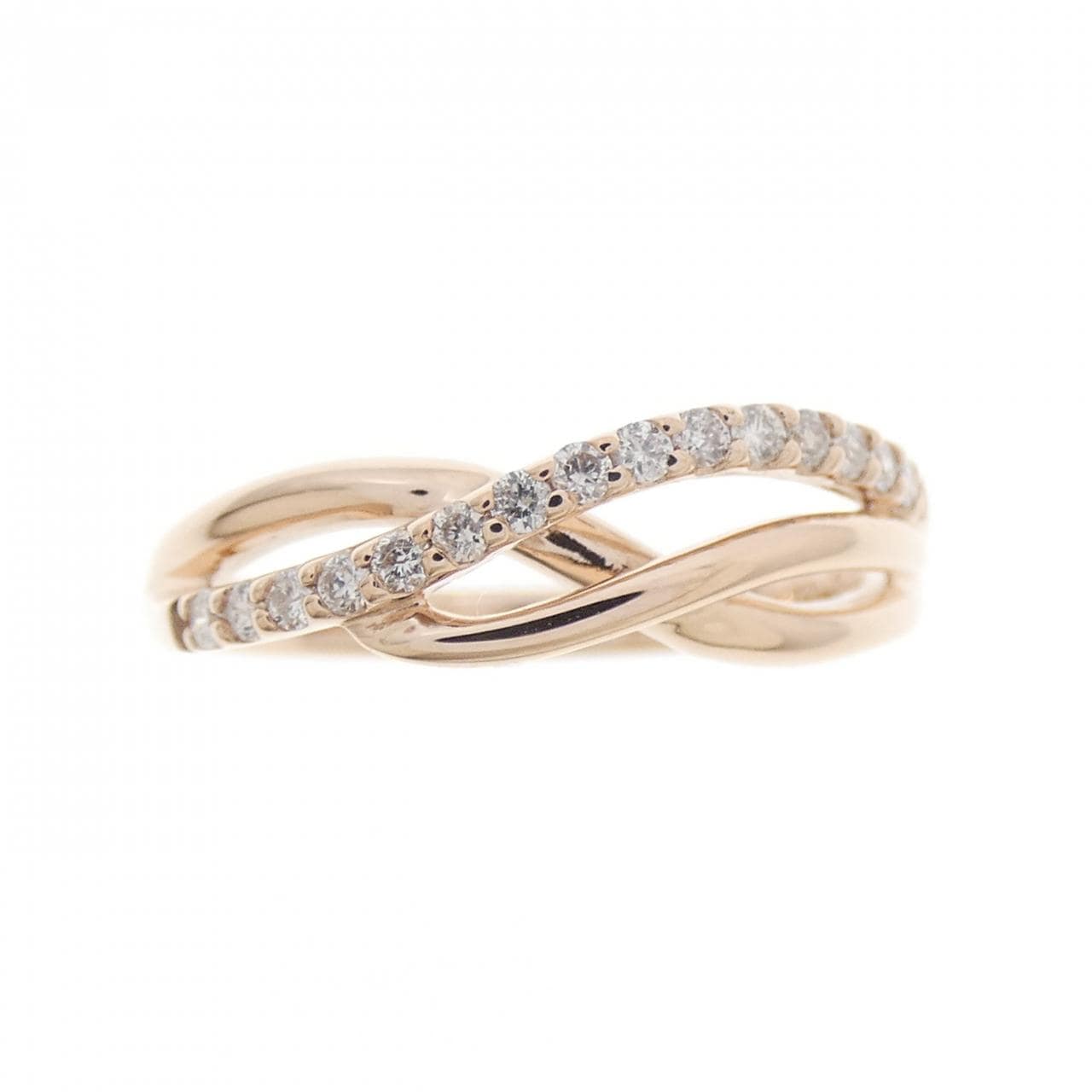 K10PG ダイヤモンド リング 0.12CT