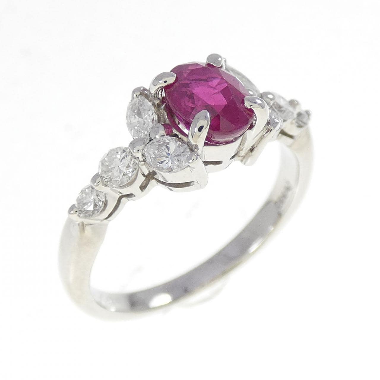 PT900 ルビー リング 1.02CT