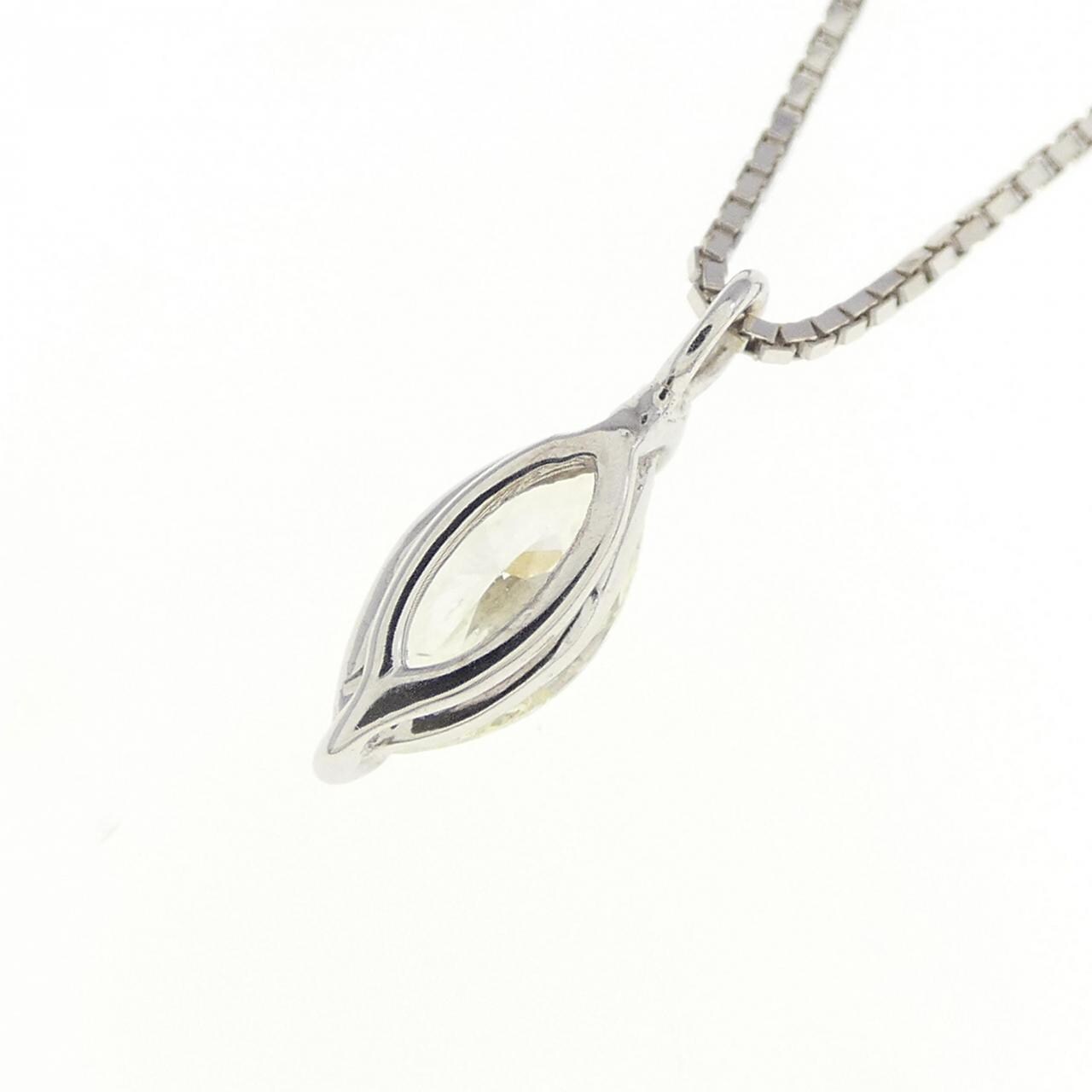 K18WG ダイヤモンド ネックレス 0.30CT