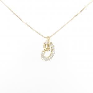 K18YG ダイヤモンド ネックレス 0.20CT