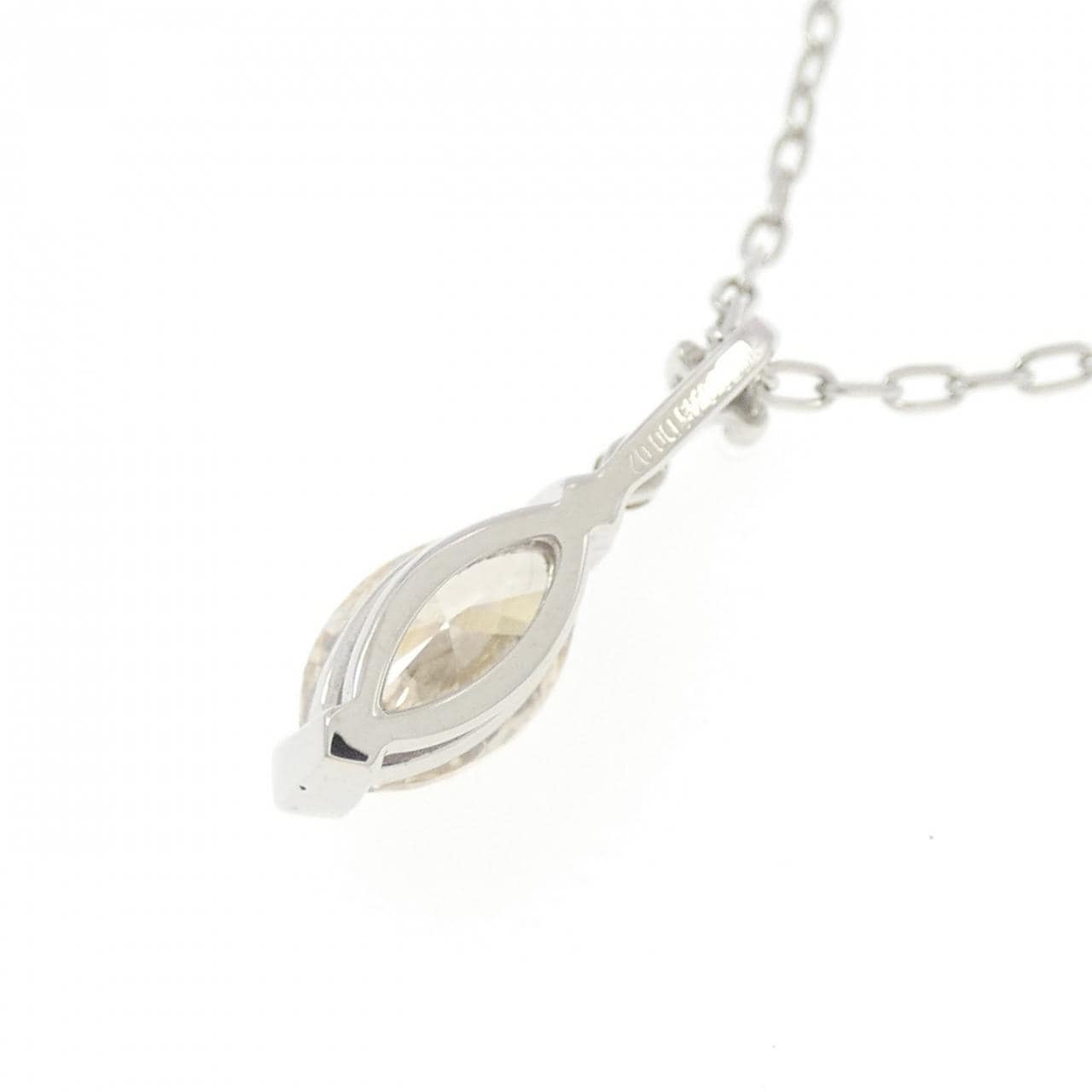 PT950/PT850 ダイヤモンド ネックレス 0.45CT
