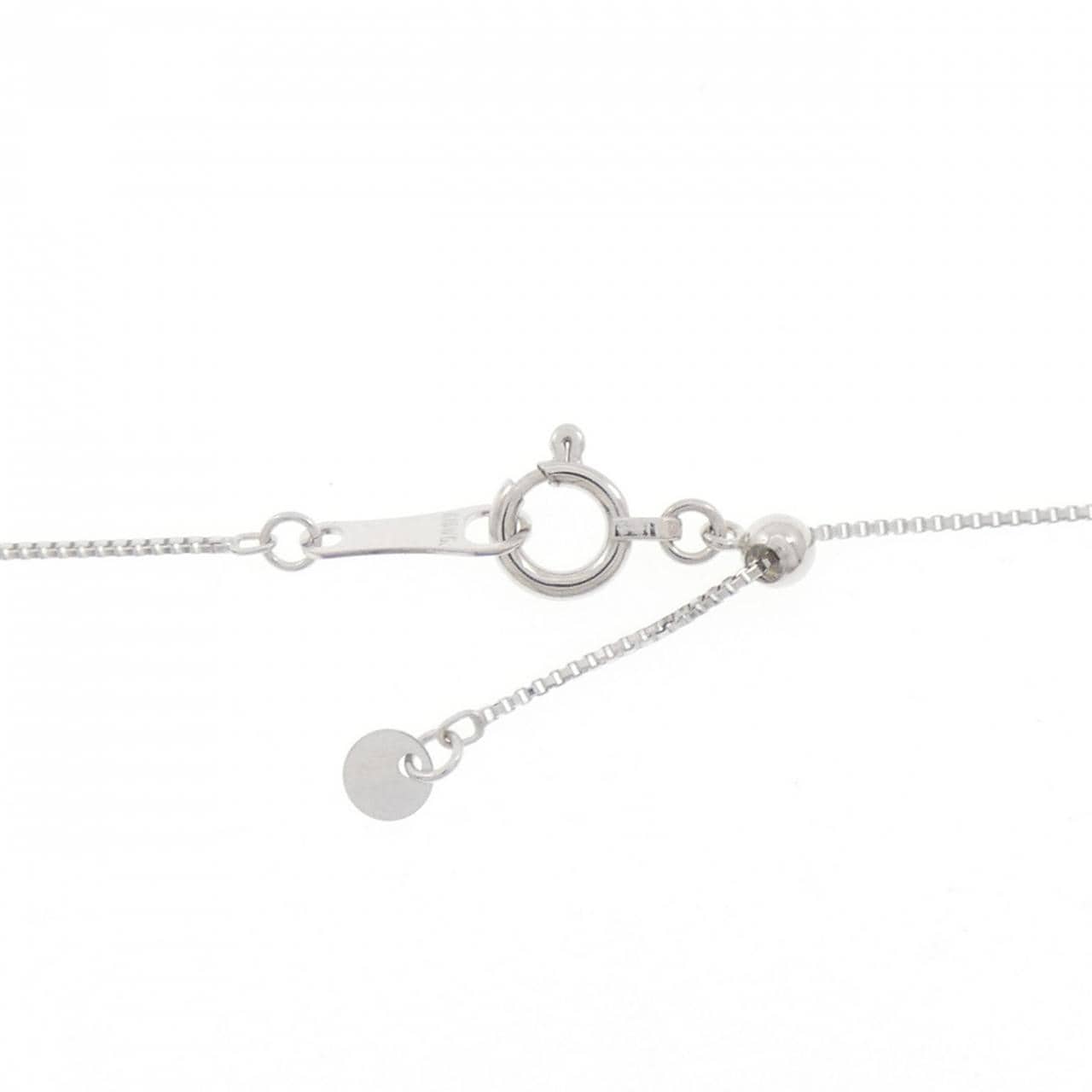 K18WG ダイヤモンド ネックレス 0.55CT
