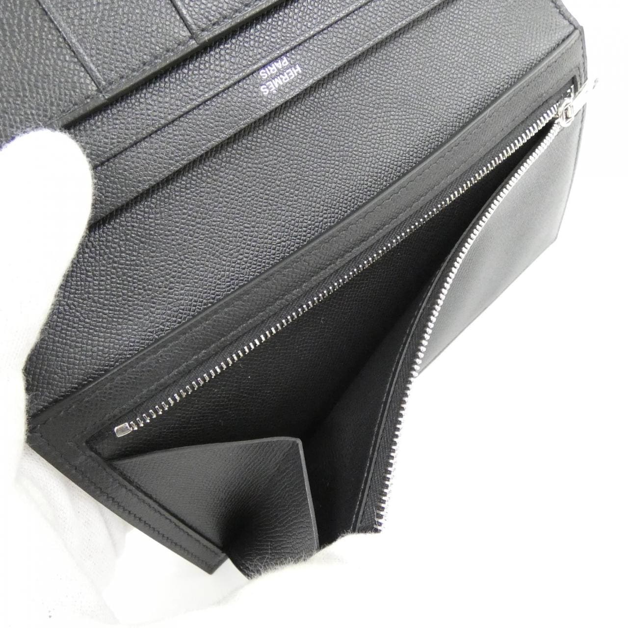 【未使用品】エルメス ベアン スフレ モノクローム 085915CH 財布