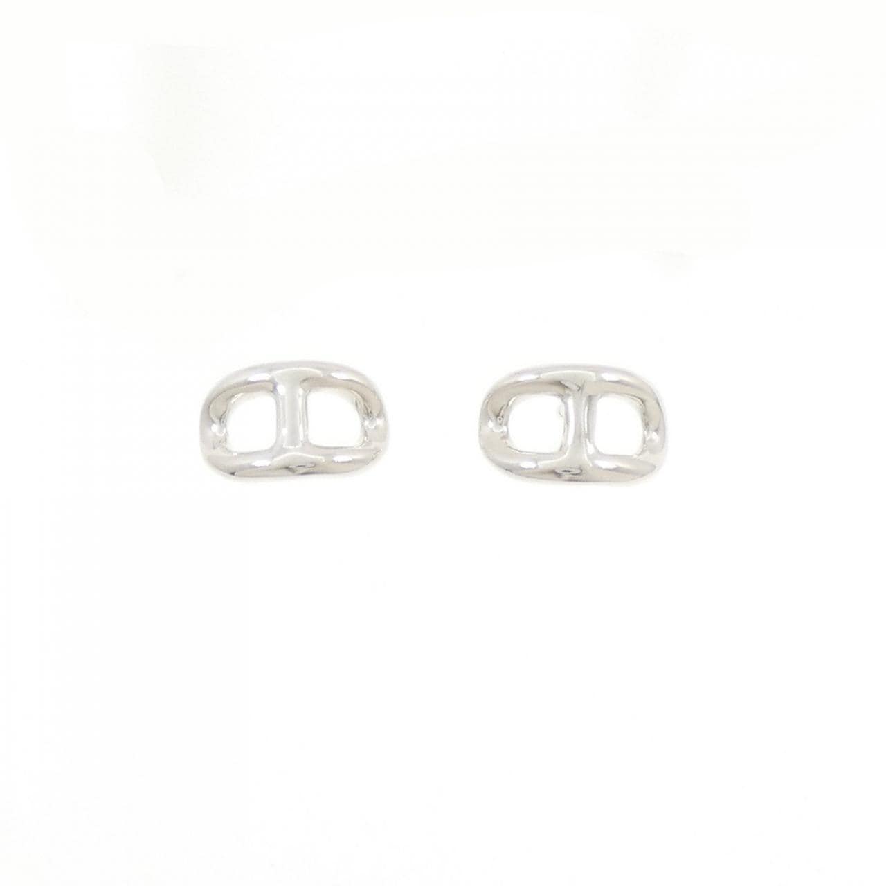 [vintage] HERMES Chaine d'Ancre Earrings