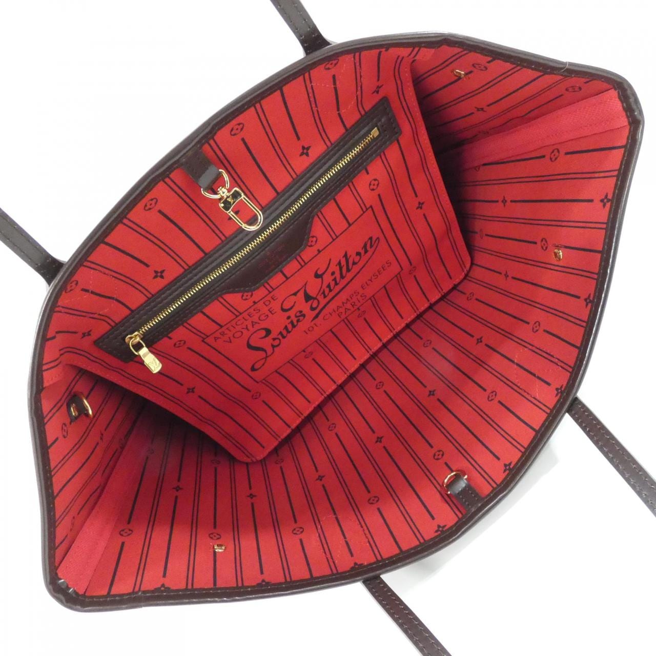 ルイヴィトン ダミエ ネヴァーフル MM N51105 トートバッグ