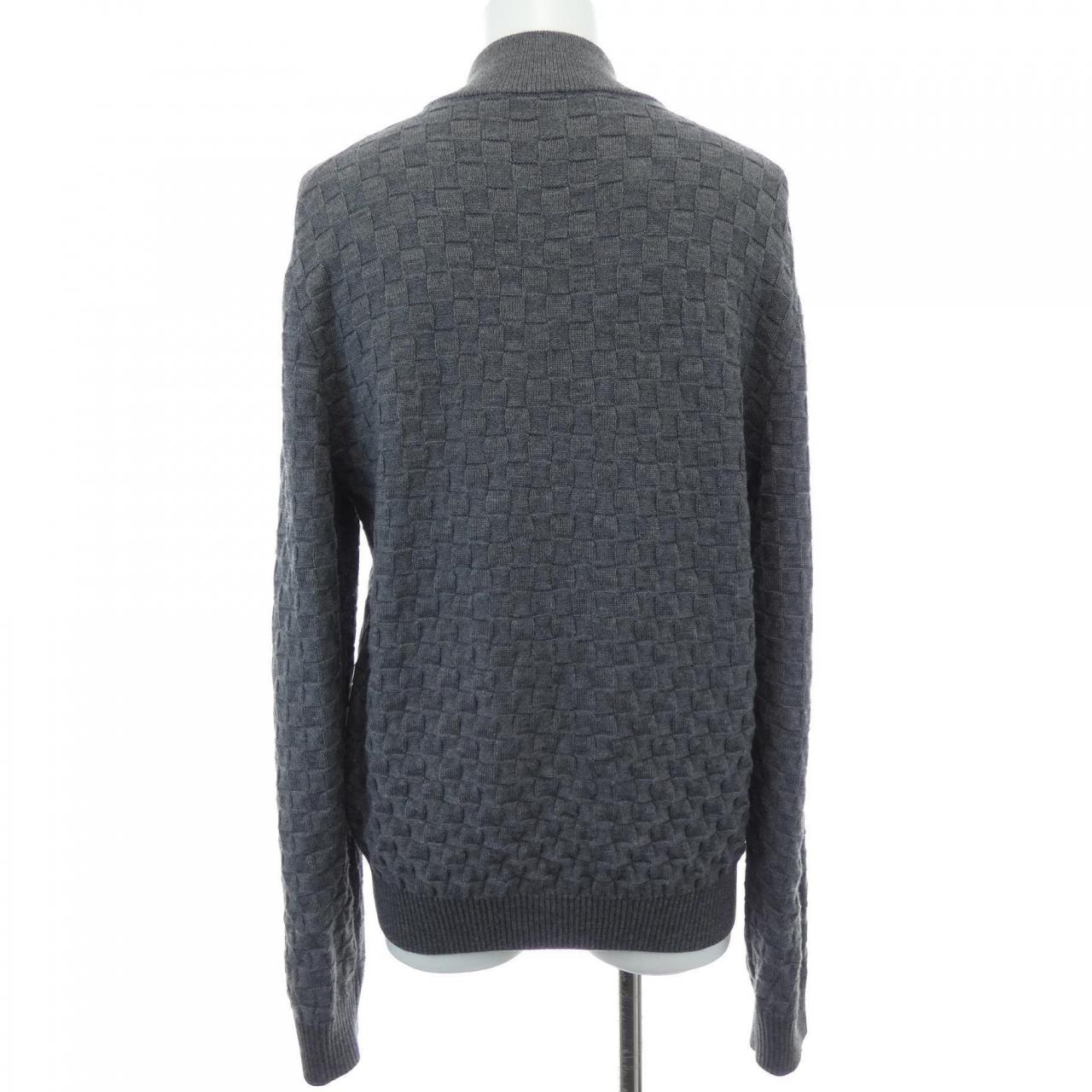 ルイヴィトン LOUIS VUITTON LVSEダミエシグネチャージップスルーカーディガン HJN41WVOR カーディガン