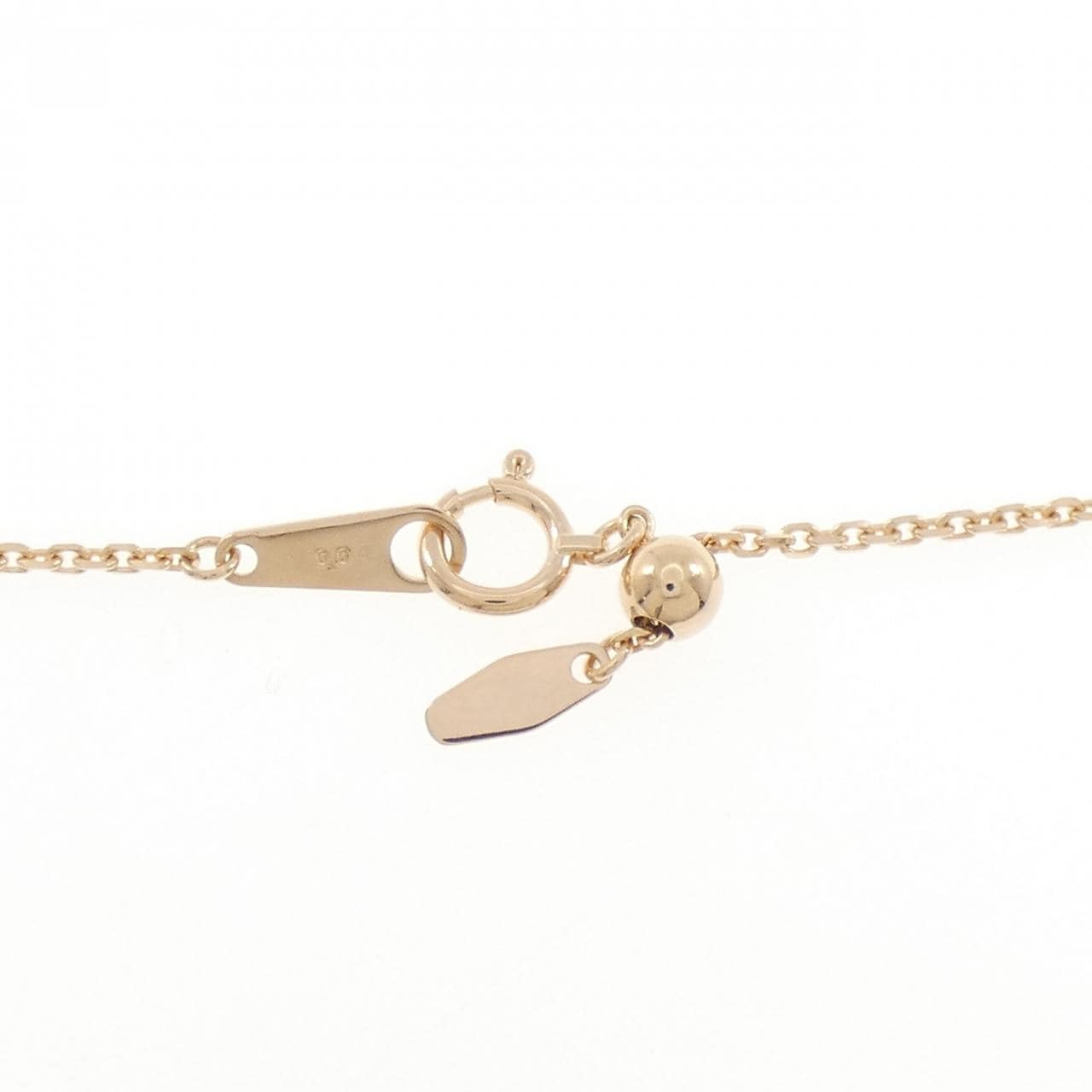 K18PG ダイヤモンド ネックレス 0.04CT