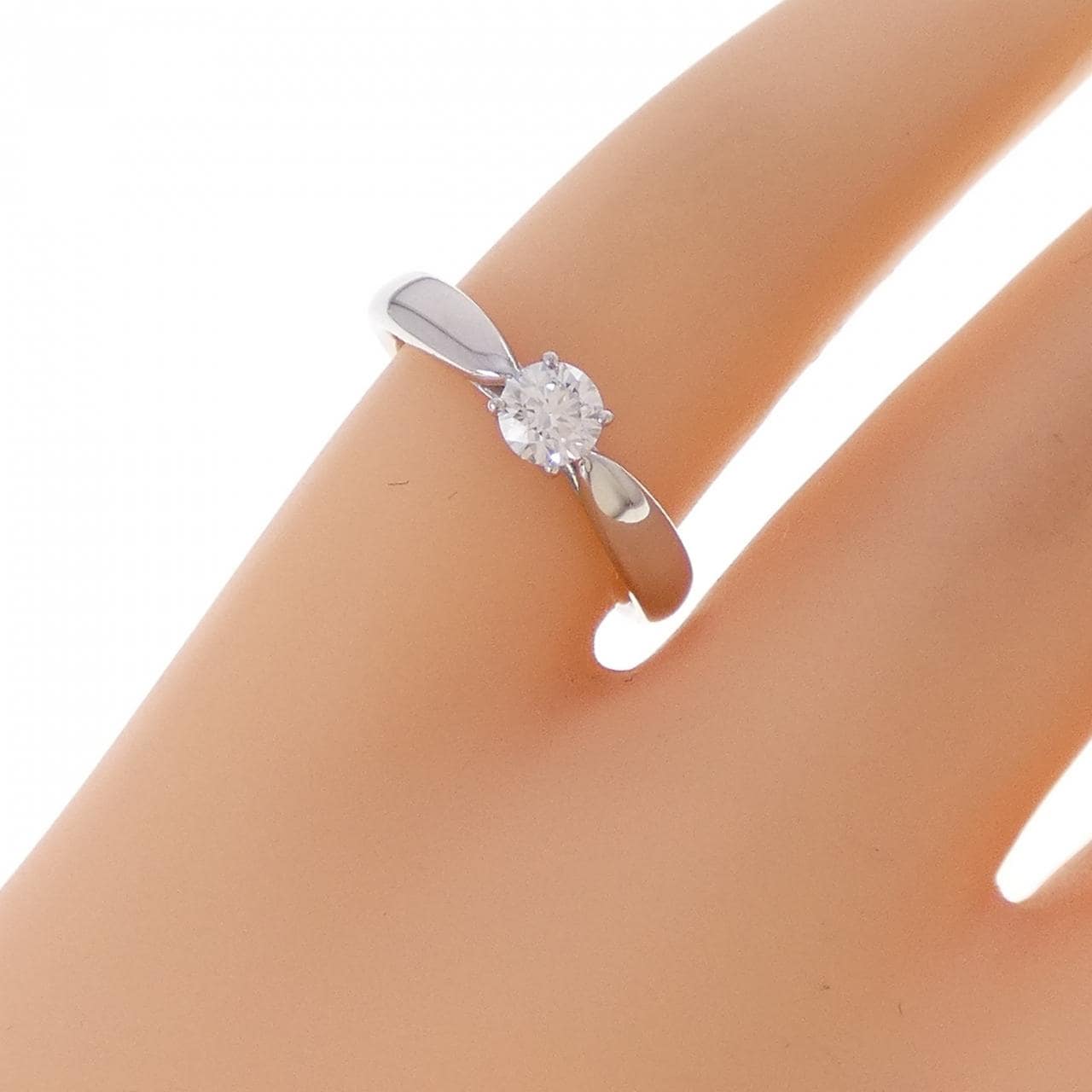 ティファニー ハーモニー リング 0.19CT