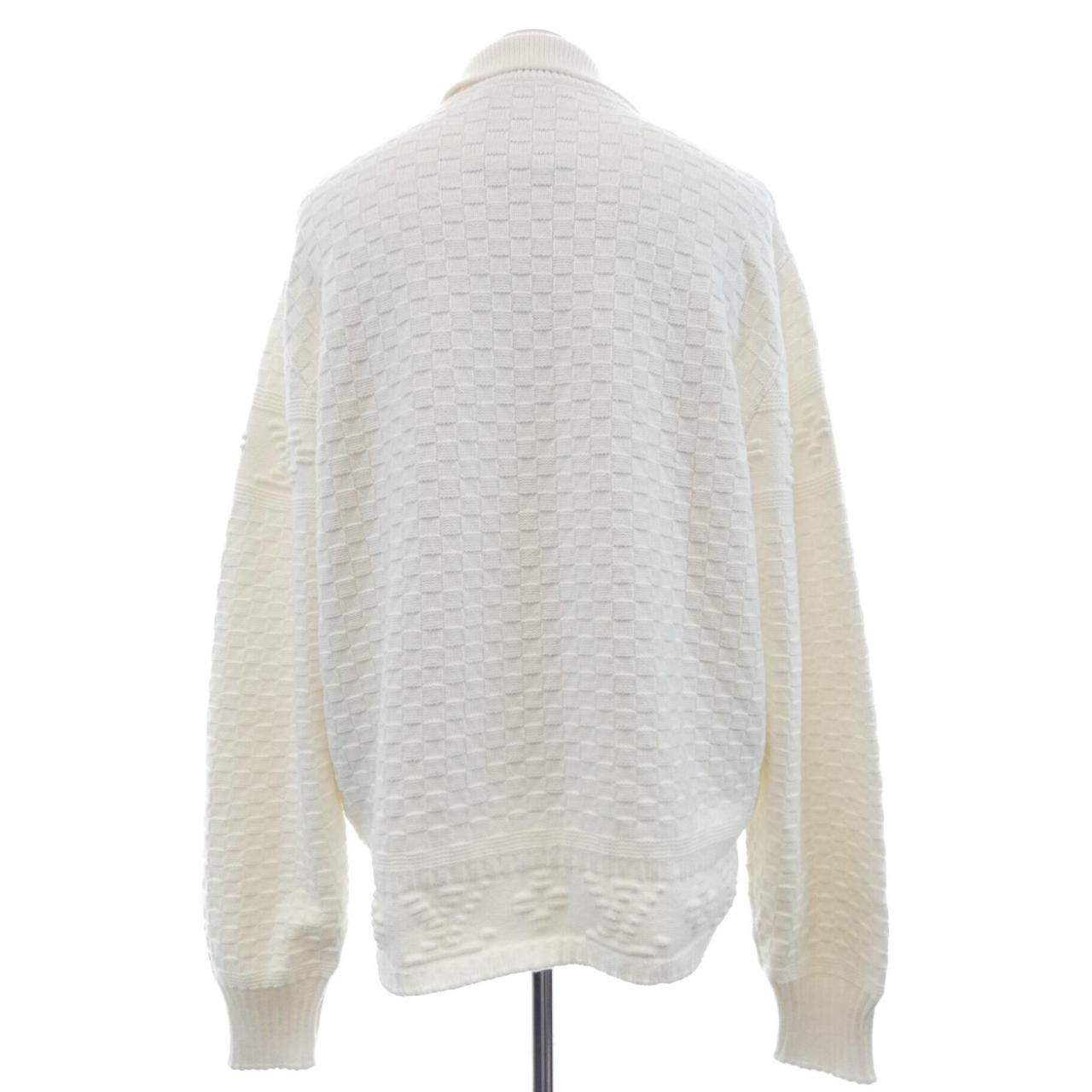 ルイヴィトン LOUIS VUITTON LVダミエウールブレンドプルオーバー HPN63WTZ8 ニット
