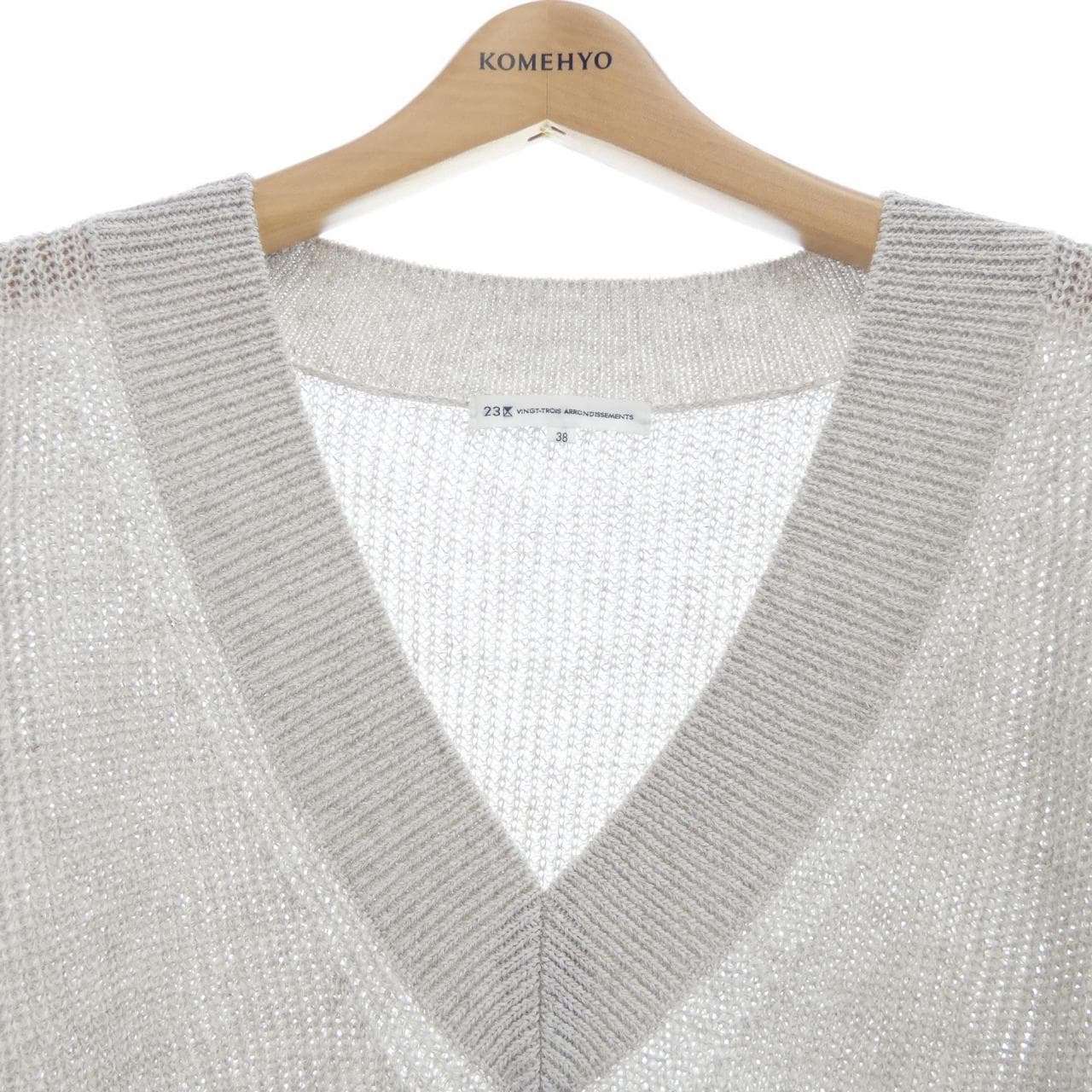 ニジュウサンク 23区 ニット