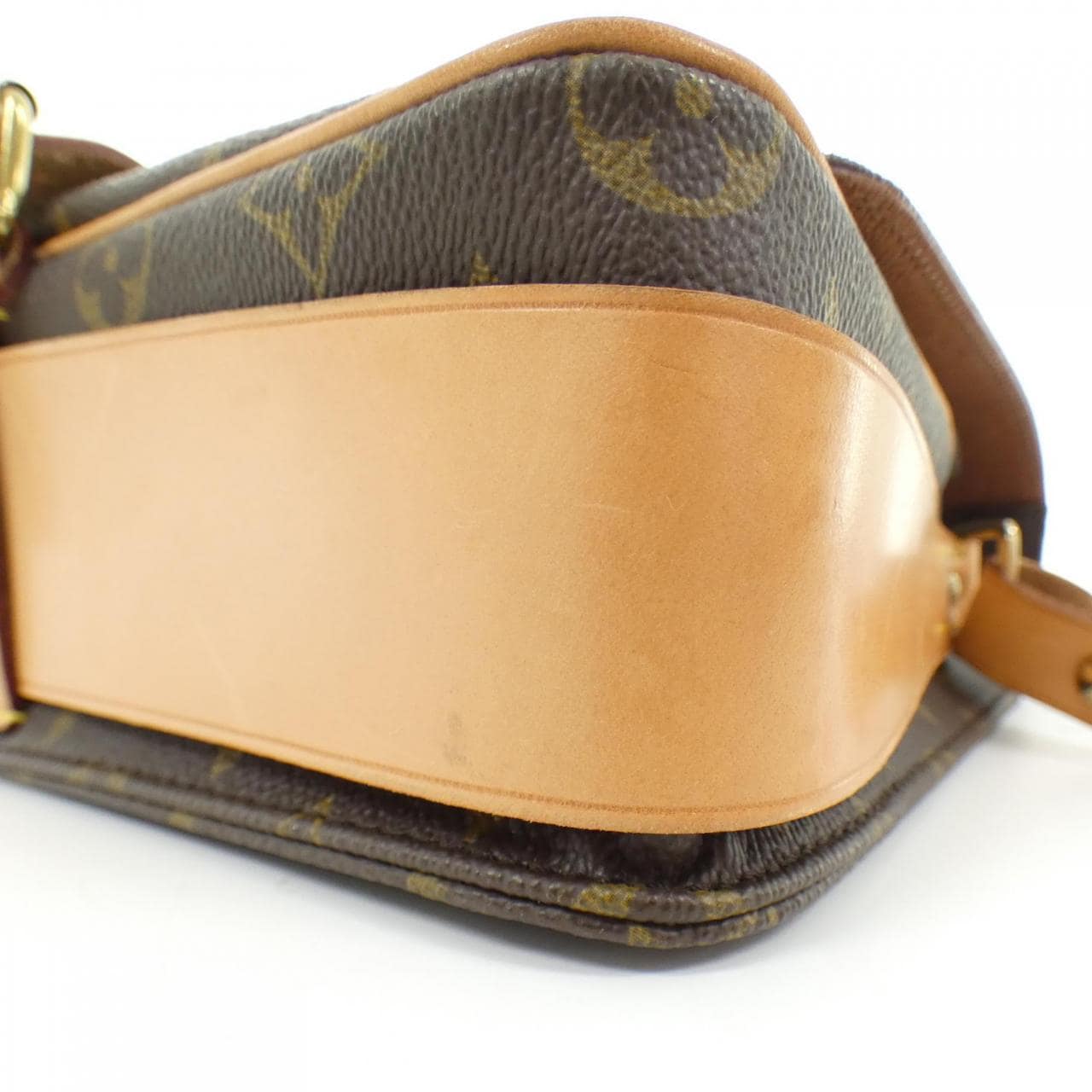 LOUIS VUITTON Monogram Cartesier 26cm M51252 Shoulder Bag