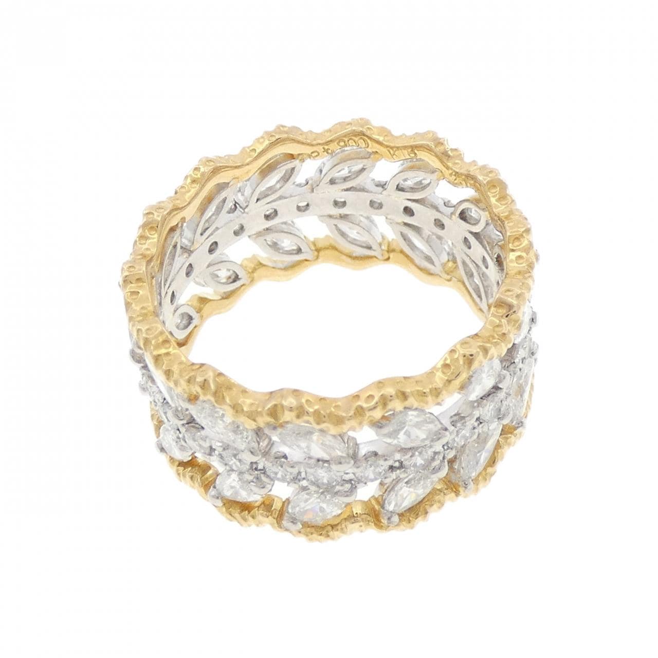 K18YG/PT900 Diamond Ring 2.15CT