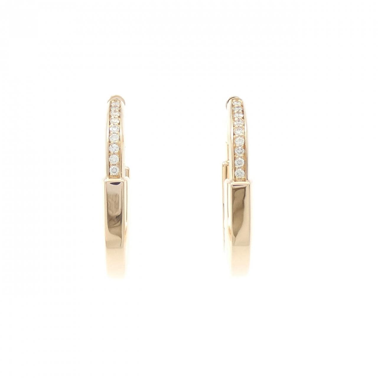 ティファニー ロック ピアス 0.19CT