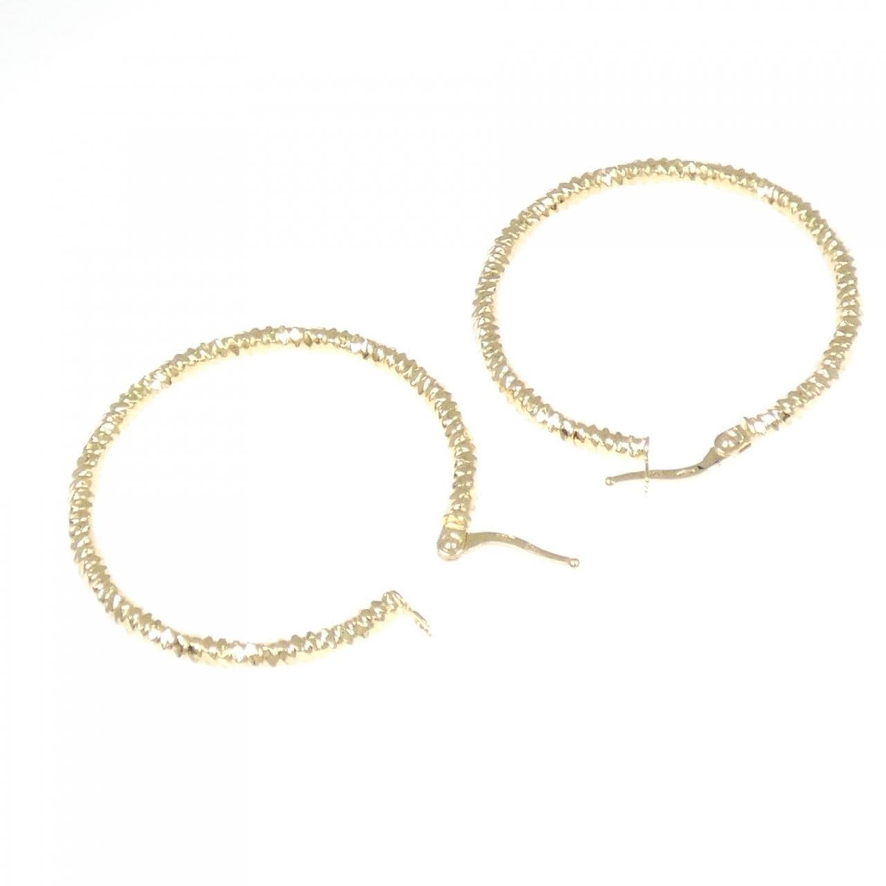 [新品] 750YG 圈形耳環