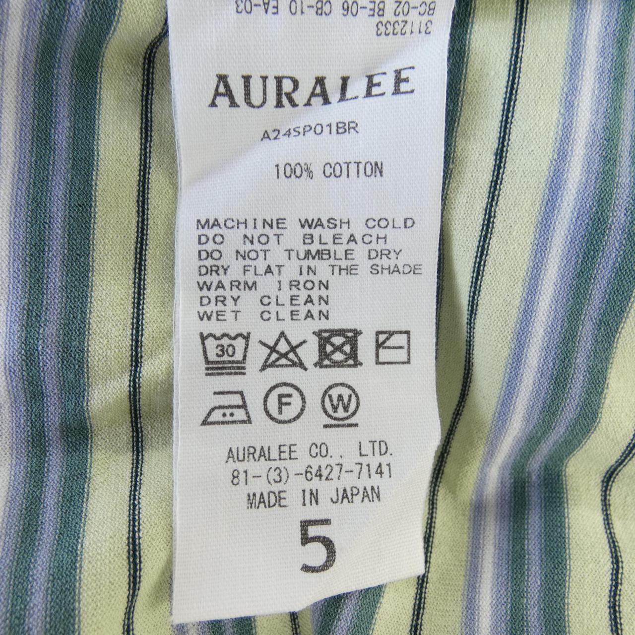 オーラリー AURALEE A24SP01BR Tシャツ