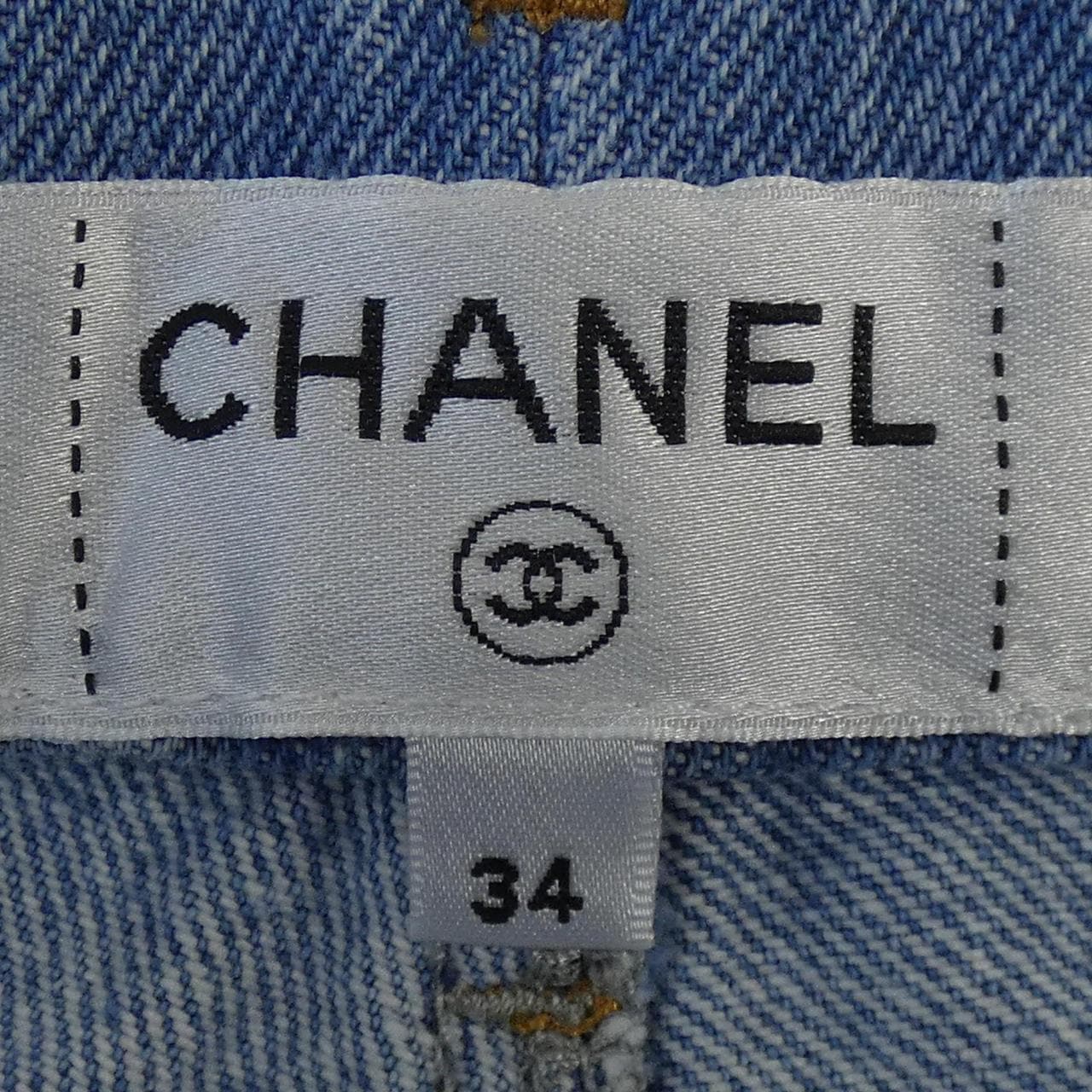 CHANEL P73394V65021 牛仔裤