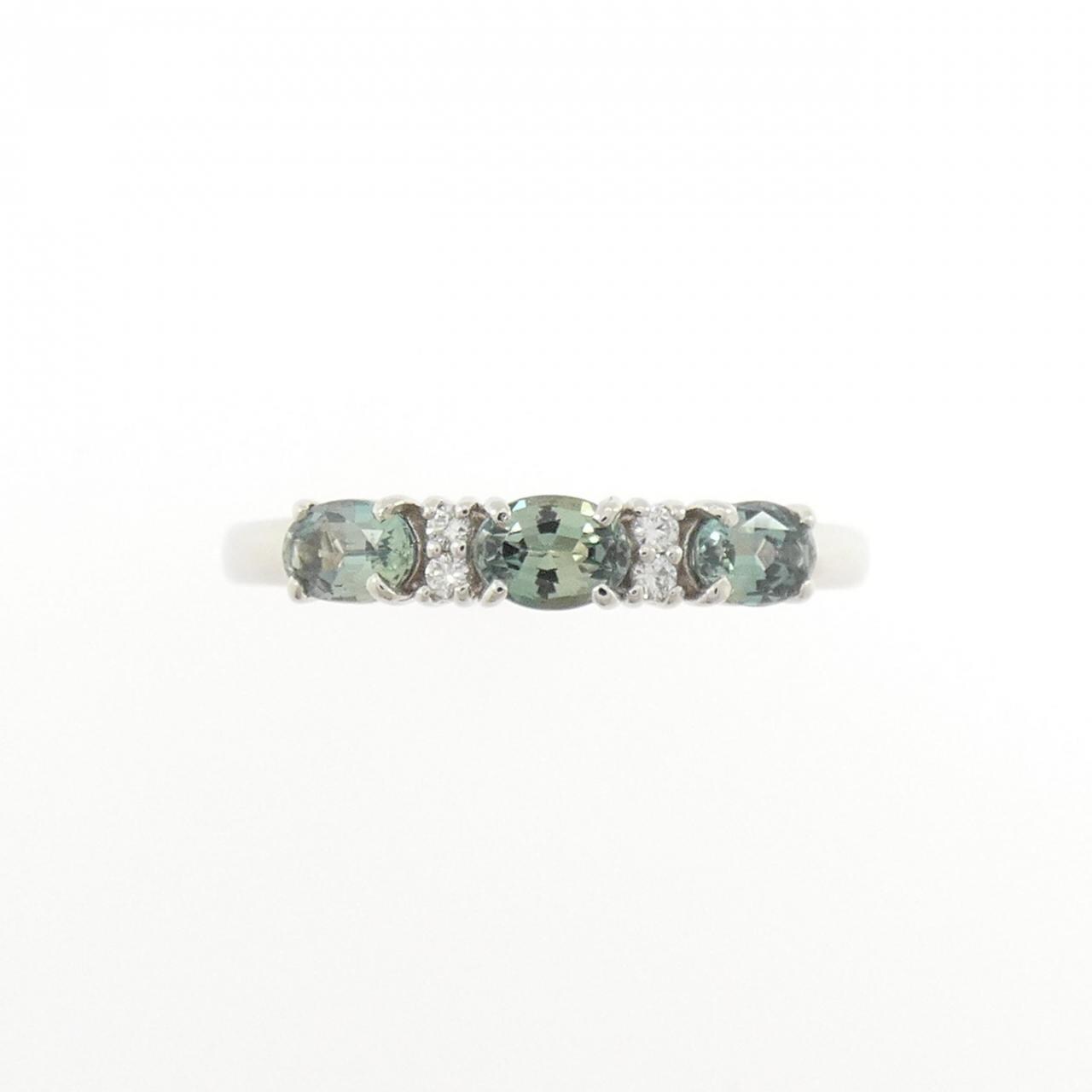 PT950 アレキサンドライト リング 0.55CT