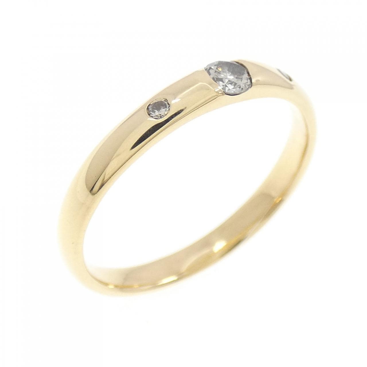 K18YG ダイヤモンド リング 0.13CT