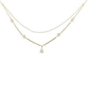 K18YG ダイヤモンド ネックレス 0.27CT