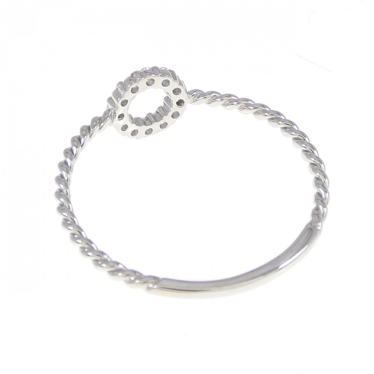 【リメイク】PT900 ダイヤモンド リング 0.10CT