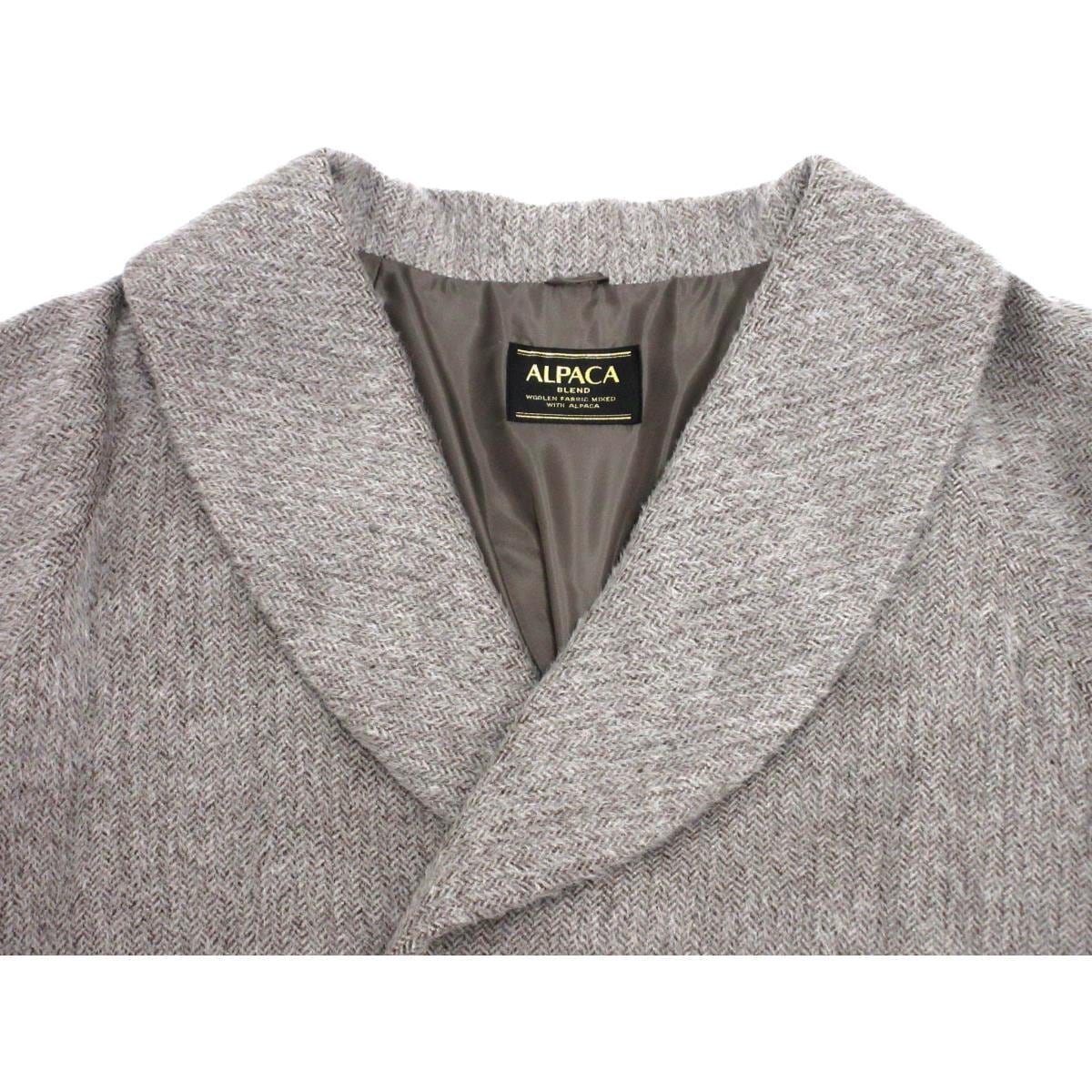 【新品】お洒落コート アルパカ ヘチマ衿