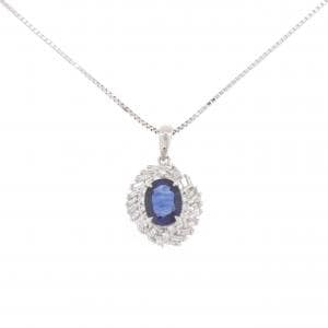 PT900/PT850 サファイヤ ネックレス 2.18CT