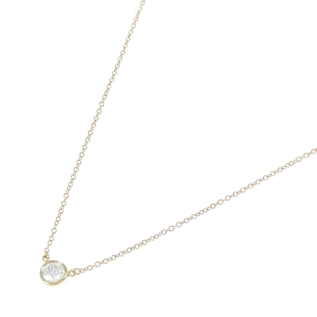 ティファニー バイザヤード ネックレス 0.28CT G VVS2 EXT