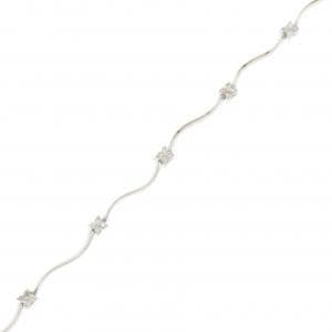 K18WG ダイヤモンド ブレスレット