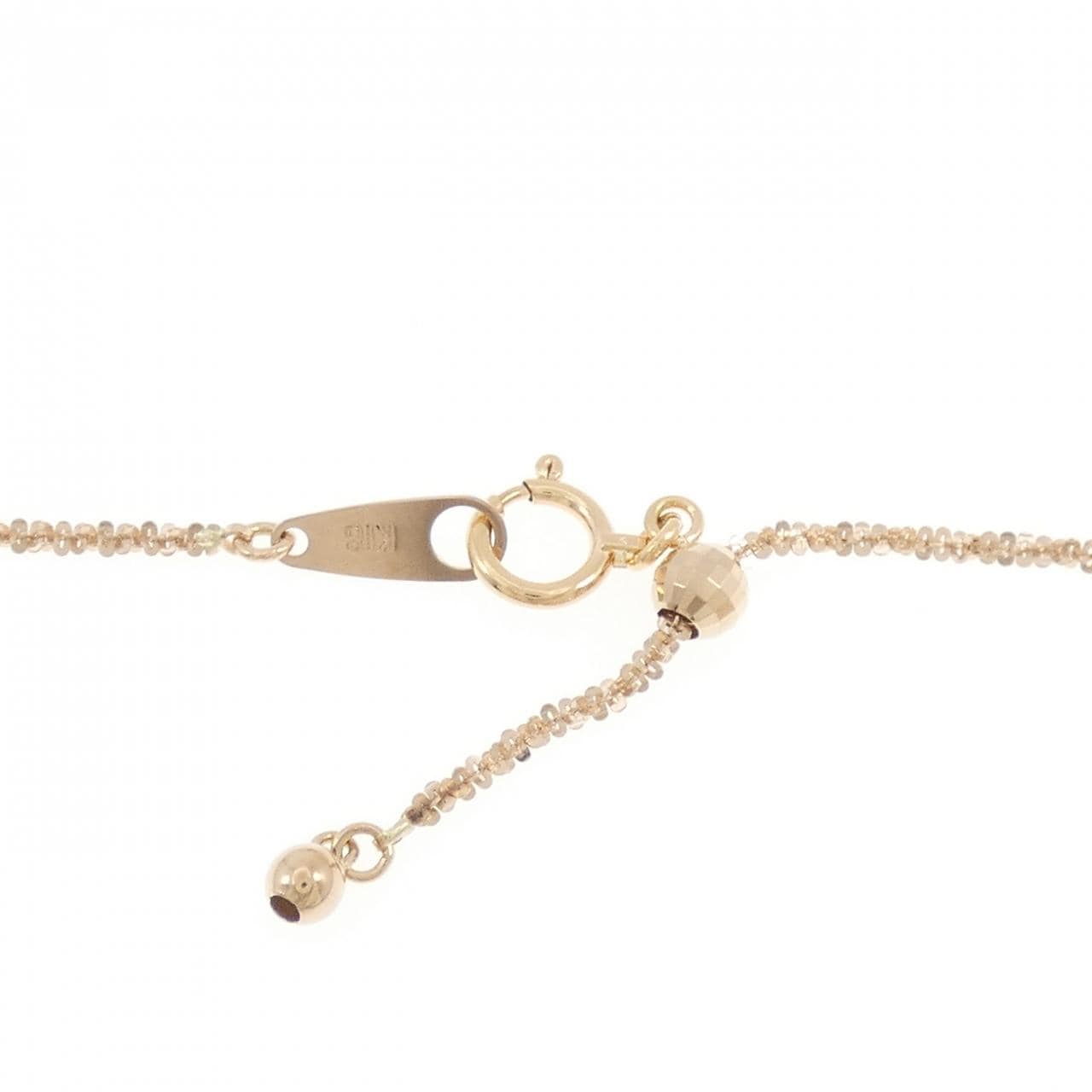 K18PG ダイヤモンド ネックレス 0.507CT