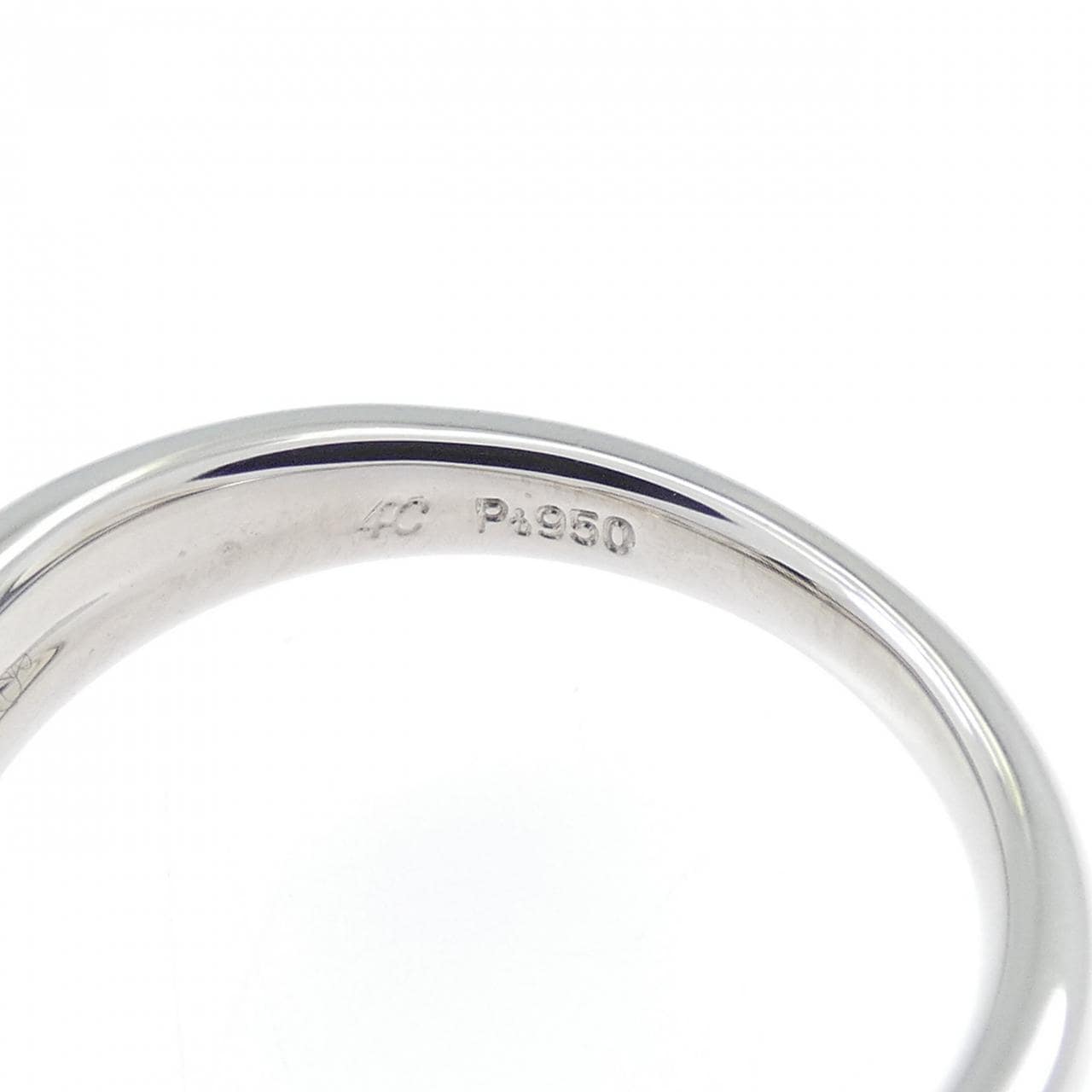 4゜C アクアマリン リング 0.132CT