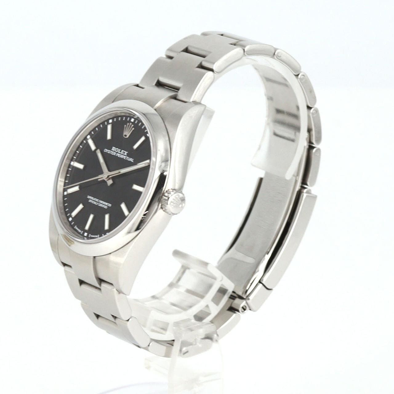 【ノーメンテナンス還元価格】ロレックス オイスターパーペチュアル 114300 SS 自動巻 ランダム番