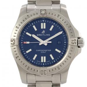 【ノーメンテナンス還元価格】ブライトリング クロノマットコルトオートマチック44 A17388/A167C-1PCS SS 自動巻