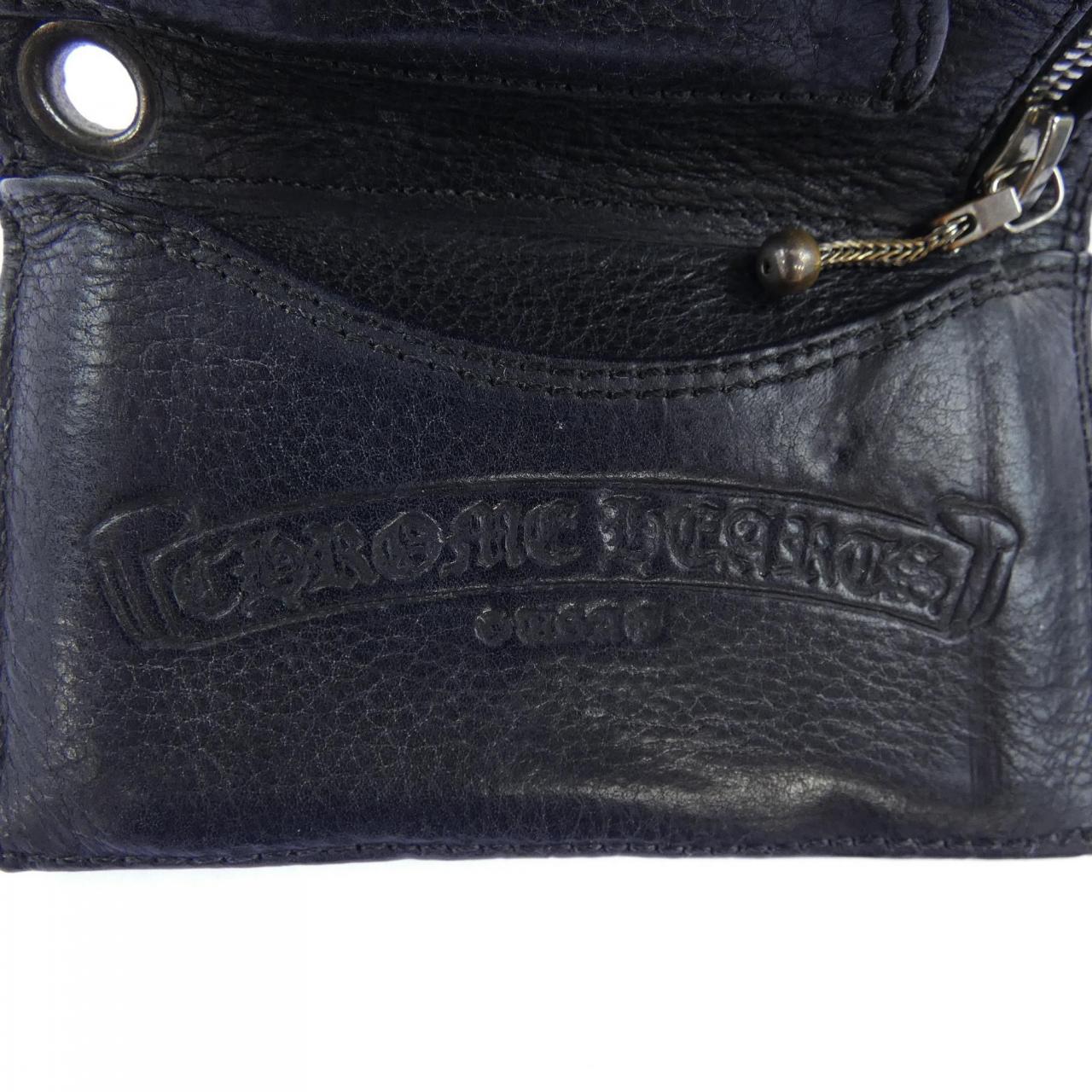 クロムハーツ CHROME HEARTS 3FOLD BLK 2246 304 0300 6200 WALLET