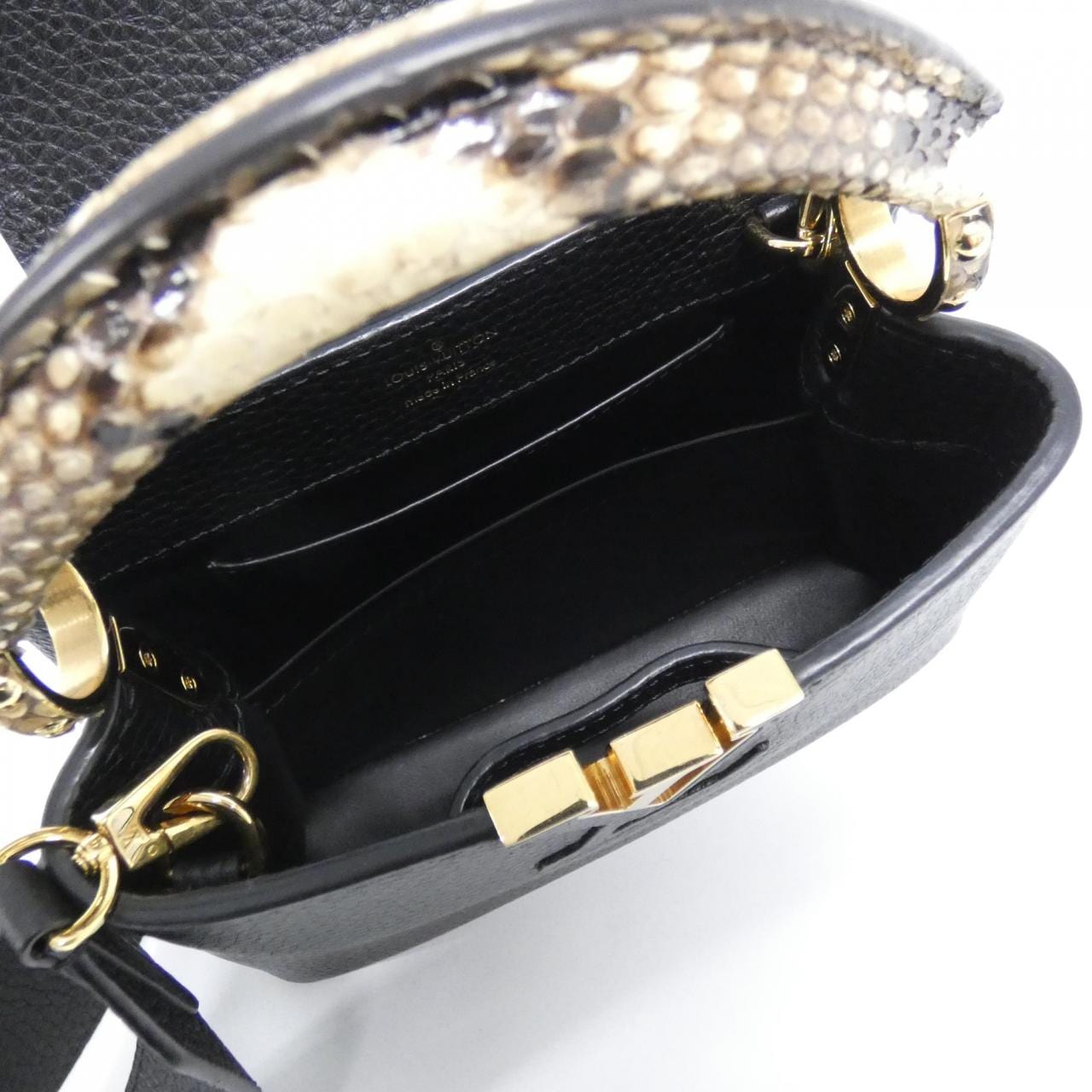 ルイヴィトン エキゾチック レザー カプシーヌ MINI N96467 バッグ