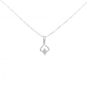 PT900/PT850 ダイヤモンド ネックレス 0.07CT