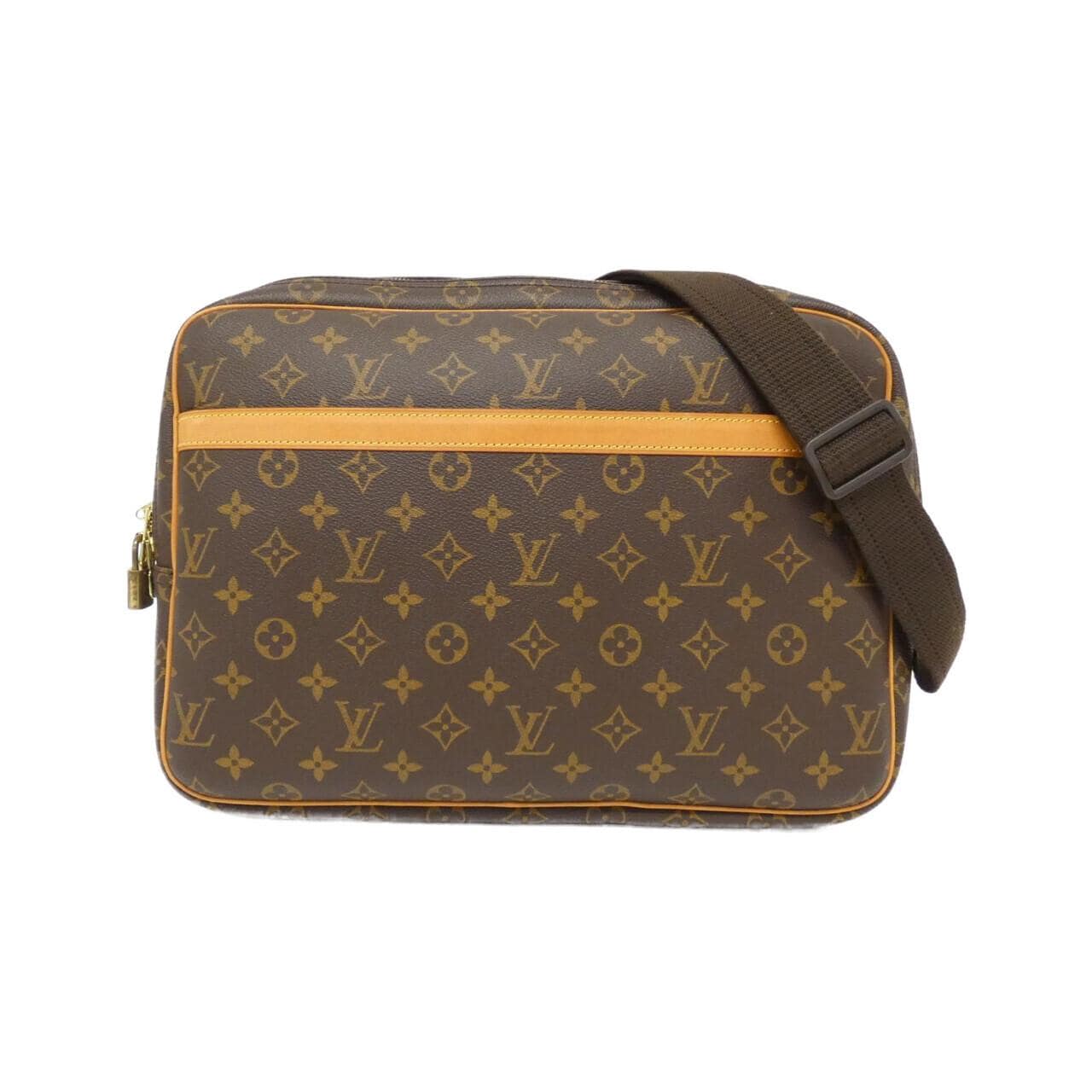 LOUIS VUITTON Monogram Reporter 37cm M45252 Shoulder Bag