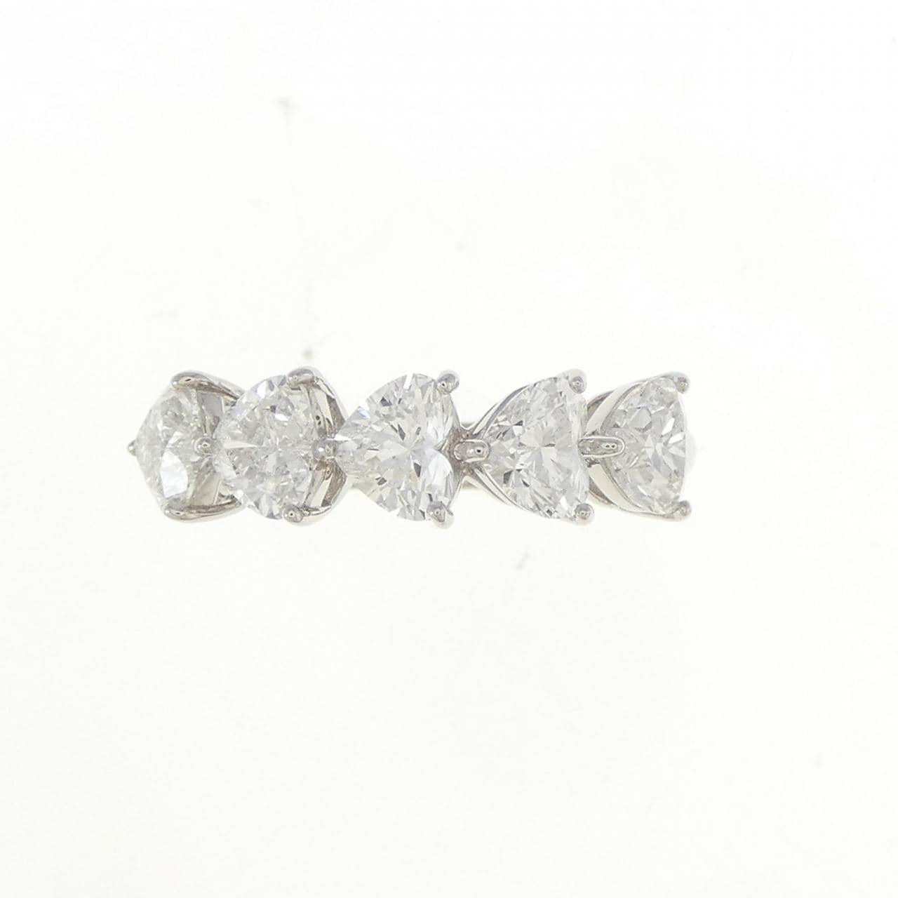 [新品] PT900钻石戒指 1.510克拉 EF SI1 心形