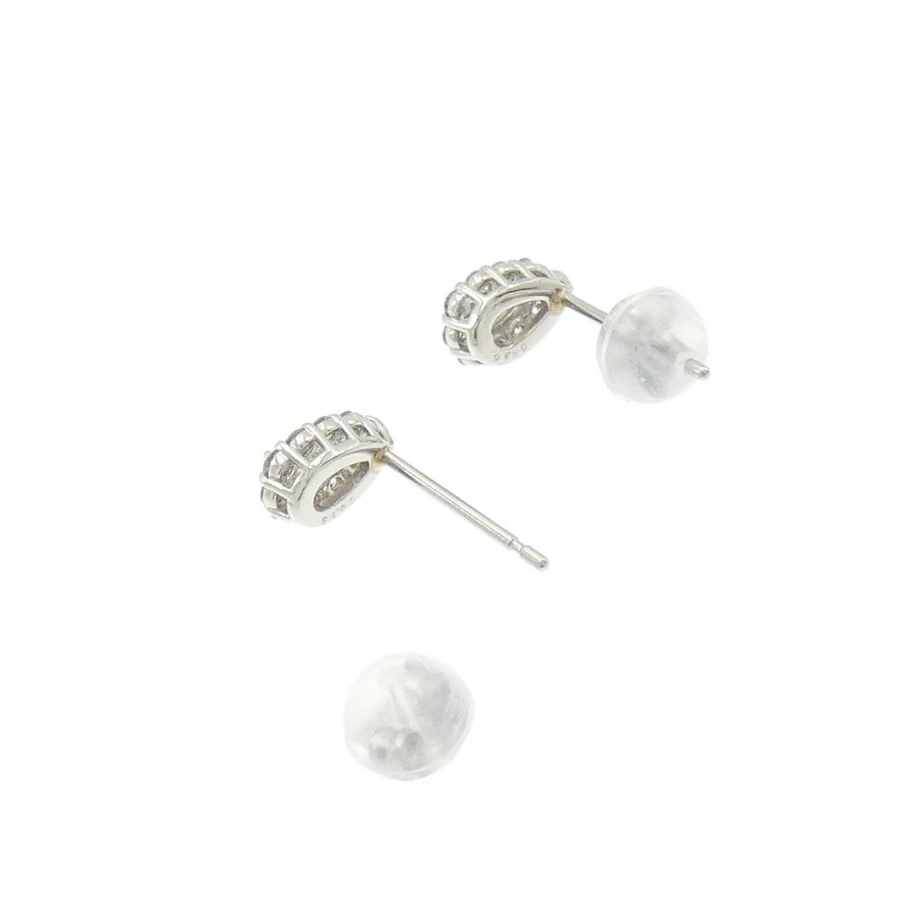 【新品】PT900 ダイヤモンド ピアス 0.30CT
