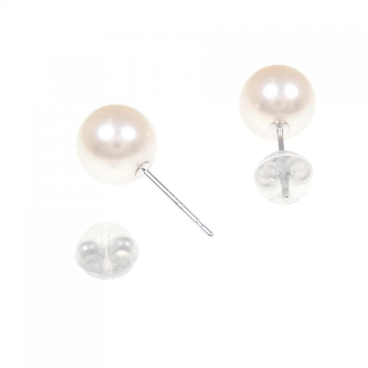 K14WG アコヤパール ピアス 7.5mm